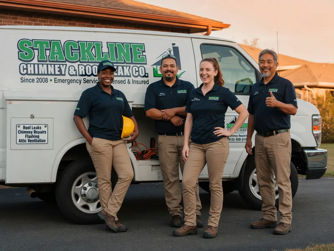 Chimney flashing repair company in Rimforest, CA